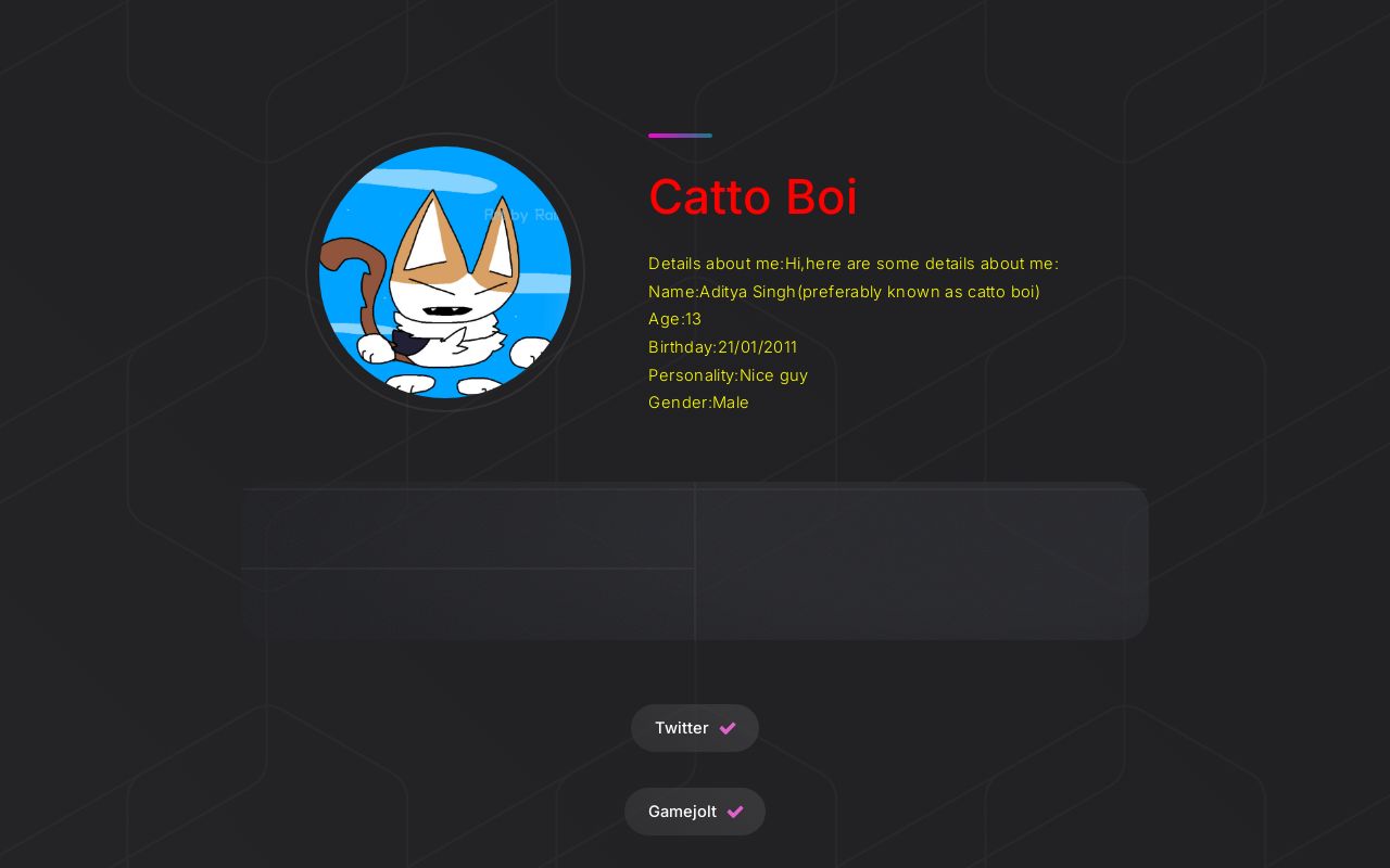Catto Chart Catto's Carrd!